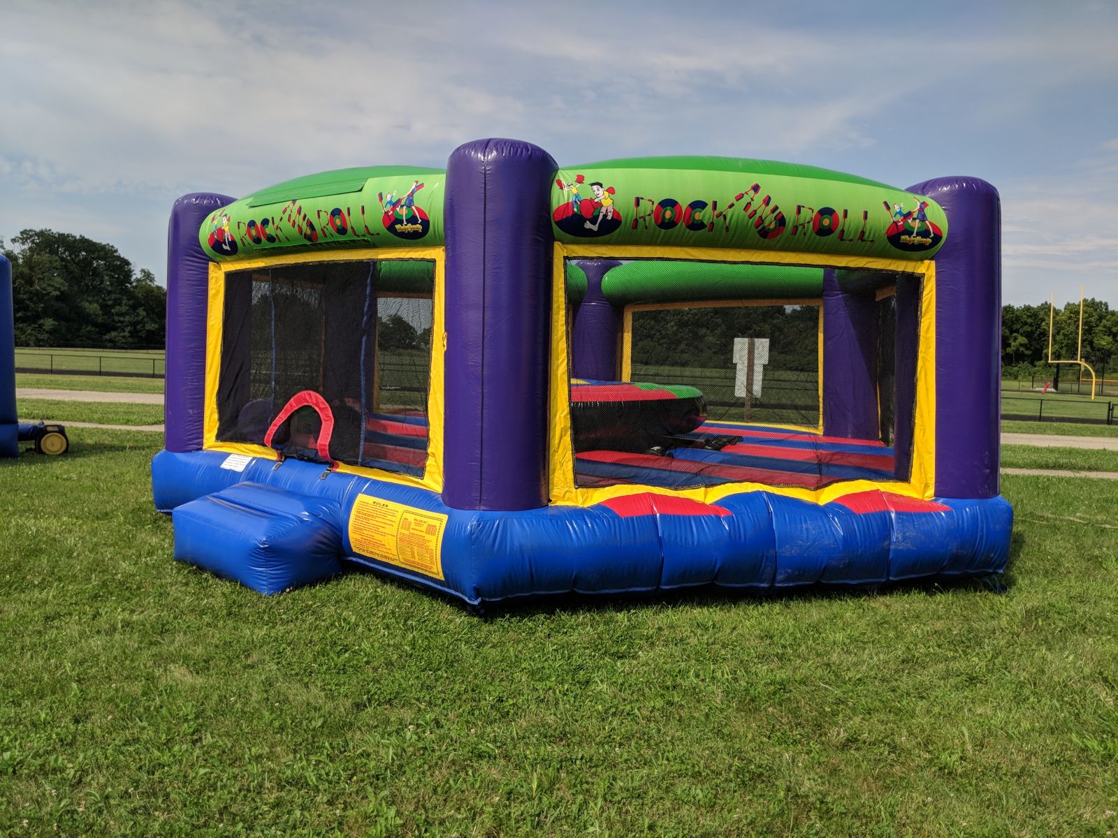 inflatable jousting game